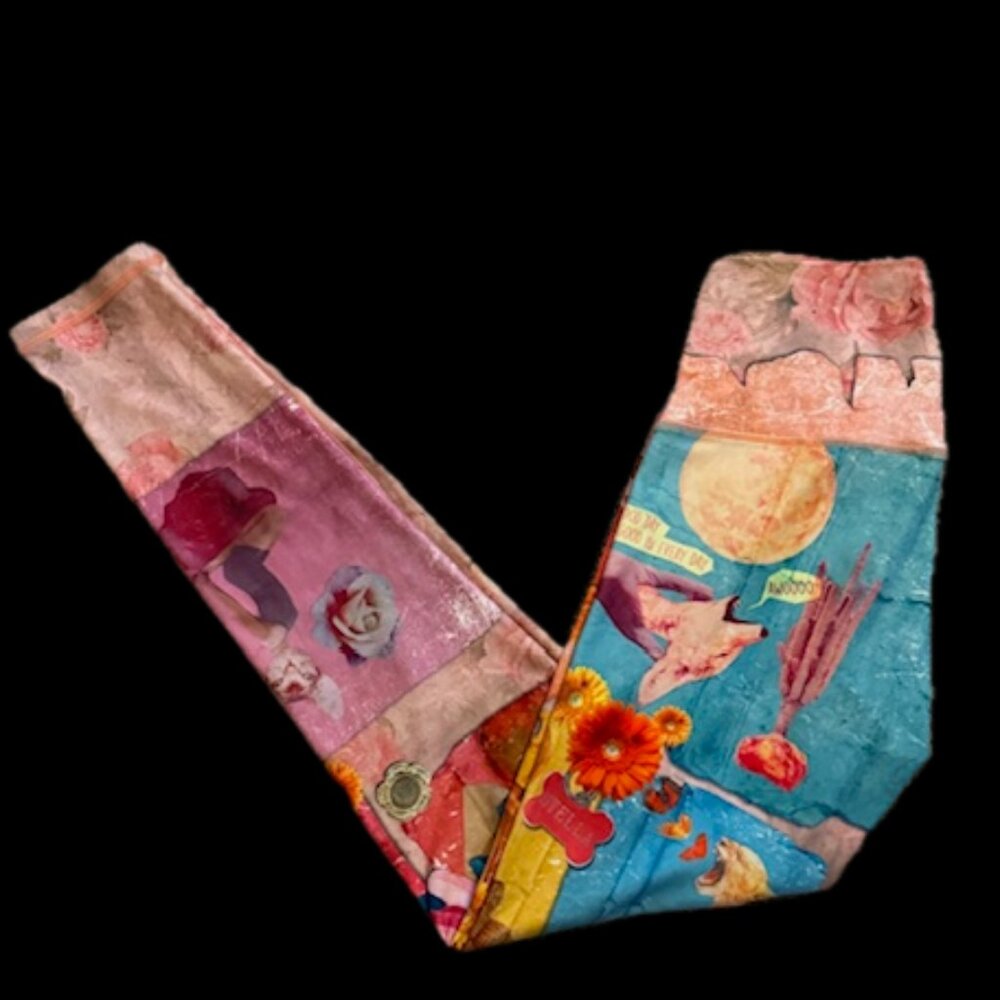 Niyama Sol Barefoot Length Womens Leggings Size Medium